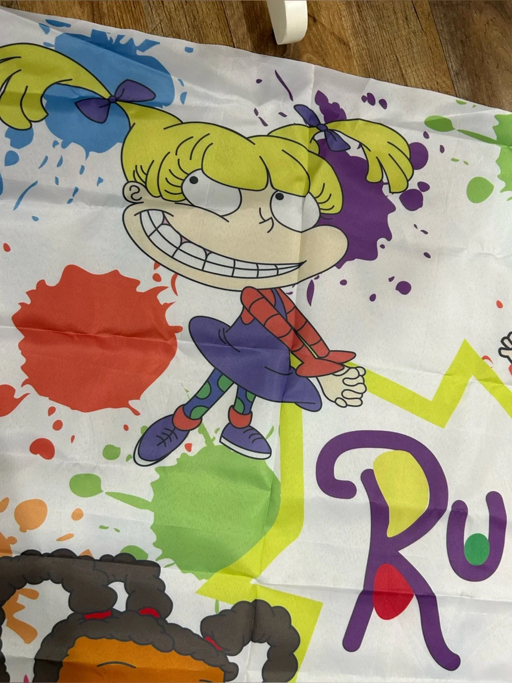 Rugrats Birthday Party Decorations Lot Backdrop Balloons Cake Cupcake Toppers